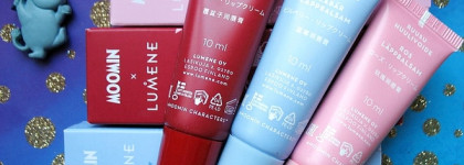 Сказочное настроение из Финляндии (Часть 2), Лимитированная коллекция бальзамов для губ Moomin x Lumene