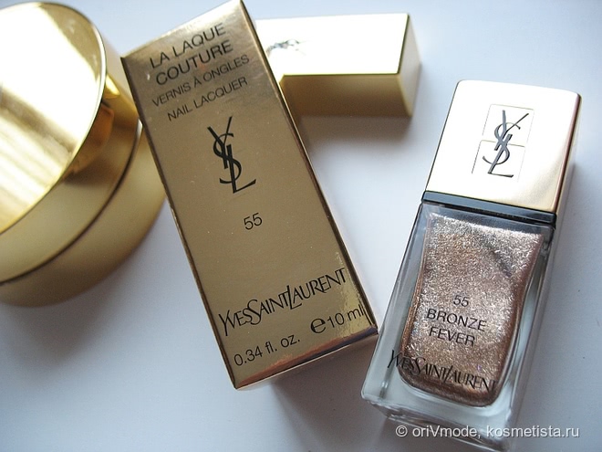 Моя драгоценная прелесть: Лак для ногтей YSL La Laque Couture #55 Bronze Fever