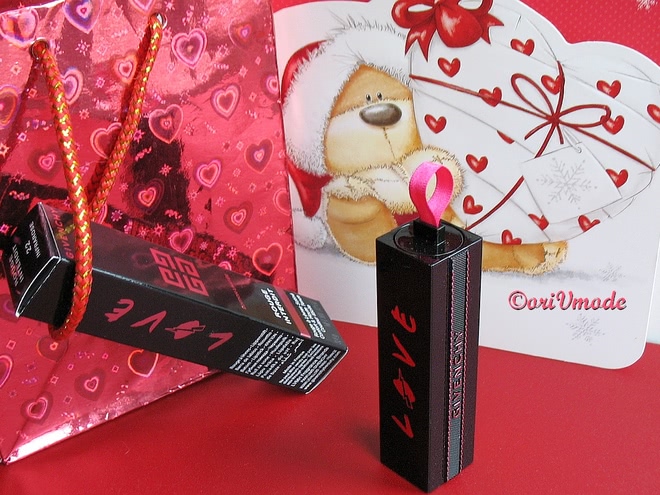 Love is in the air: Givenchy Rouge Interdit Satin Lipstick Valentine’s Day 2019 Edition #22 Infrarose