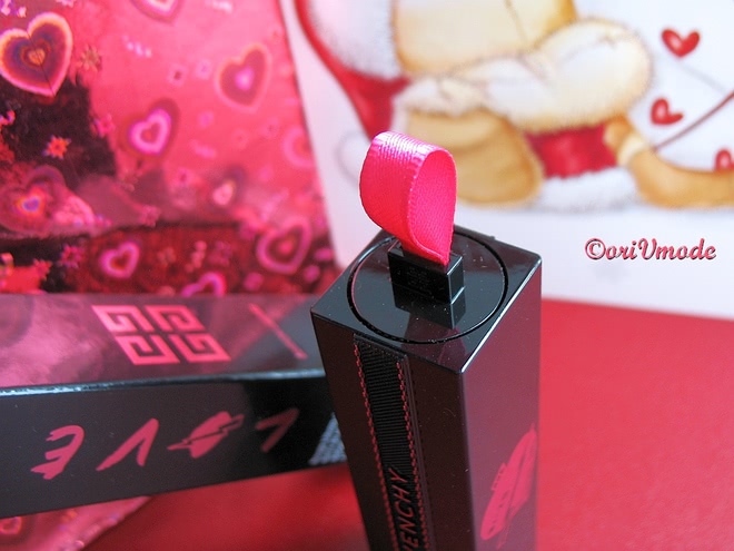 Love is in the air: Givenchy Rouge Interdit Satin Lipstick Valentine’s Day 2019 Edition #22 Infrarose