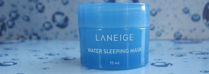 Уход в стиле Blue. Гидрогелевые патчи для глаз с агавой Petitfee и Ночная маска для лица Laneige