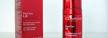 Два месяца тестирования для 45+ и подробный отчет (до/после). Концентрат с эффектом лифтинга для кожи вокруг глаз Clarins Total Eye Lift Concentrate