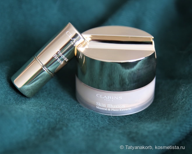 Минеральная рассыпчатая пудра Clarins Skin Illusion