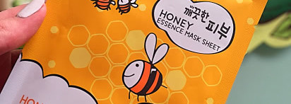 Тканевая маска для лица Esfolio Honey Essence Mask Sheet - медовое наслаждение