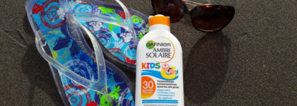 Открываем пляжный сезон с Garnier Ambre Solaire: Увлажняющее солнцезащитное молочко для детей SPF 30
