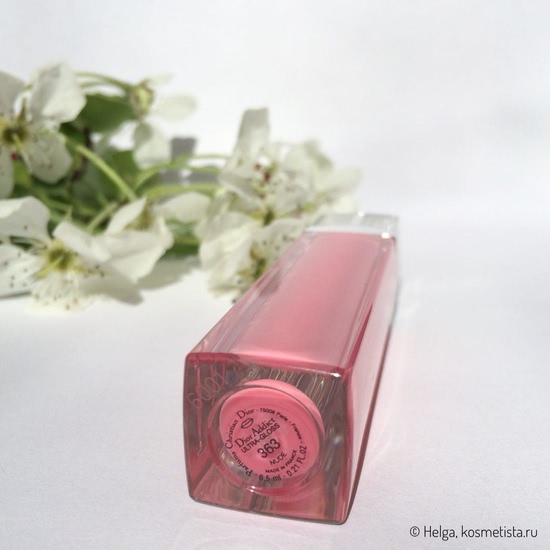 Нежность с Dior Addict Ultra-Gloss # 363, Nude