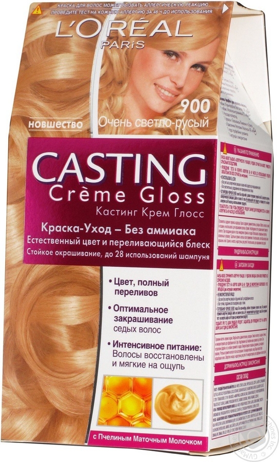 Моя первая краска - L’Oréal Casting Crème Gloss 900