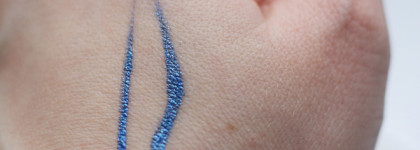 Catrice Rock Couture Liquid liner 020 Bluellet For My Valentine и синие стрелки