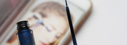 Catrice Rock Couture Liquid liner 020 Bluellet For My Valentine и синие стрелки