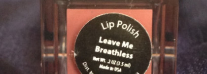Идеальный розовый нюд от Sinsation Cosmetics lip polish в оттенке "leave me breathless"
