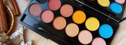 Sleek Make Up I-Divine #sunset. 7 вариантов макияжа и фото-уроки