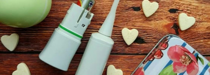 Тот случай, когда лучше не экономить на профилактике... Звуковая электрическая щетка Hapiсa Minus Ion - её можно использовать даже без зубной пасты