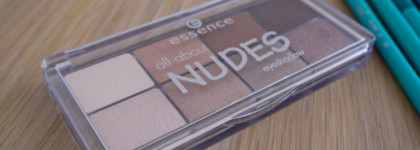 Мой новый нюдовый друг: палетка Essence All about nudes eyeshadow