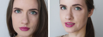 Помада Essence Matt matt matt lipstick 07 purple power: два способа нанесения