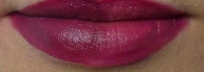 Помада Essence Matt matt matt lipstick 07 purple power: два способа нанесения