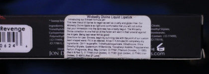 LAsplash Wickedly Divine Liquid Lipstick: матовая чёрная магия