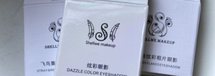 Знакомимся с брендом Shellwe Makeup: 5 теней из коллекций Dazzle Color и Stray Birds