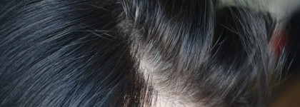 Спрятать седину вместе с тонирующим спреем MAGIC Retouch от L`oreal