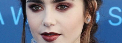 Подружка Дракулы или вампирский макияж Лили Коллинз