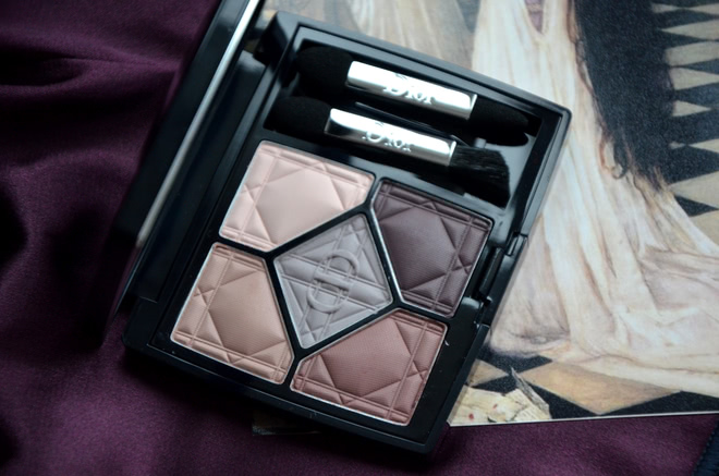 Dior 5 Couleur № 757 Dream Matte или еще одна холодная палетка.