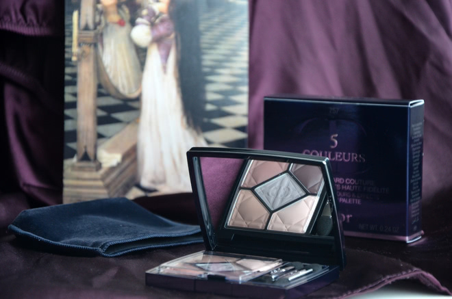Dior 5 Couleur № 757 Dream Matte или еще одна холодная палетка.