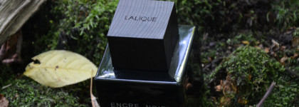 Lalique Encre Noire выдал мне справку, что дом твой сгорел