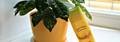 Банановый пунш - Ночная маска The Saem Fruits Punch Banana Sleeping Pack