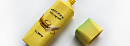 Банановый пунш - Ночная маска The Saem Fruits Punch Banana Sleeping Pack