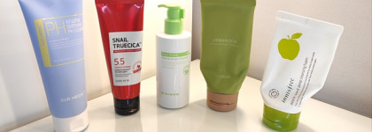 На страже чистоты - любимые корейские очищающие пенки и гели для лица