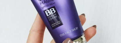Уроки фотошопа с Magic Cover BB Cream The Face Shop. До и После