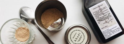 Khadi Orange&Lemon Herbal face mask - индийская маска для проблемной кожи