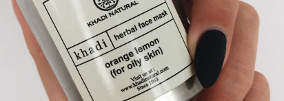 Khadi Orange&Lemon Herbal face mask - индийская маска для проблемной кожи