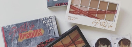 Коллаборация Clio x Stray Kids: палетки mauve kids и brick kids