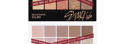 Коллаборация Clio x Stray Kids: палетки mauve kids и brick kids