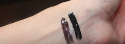 Black is such a happy color. Чёрные блески для губ Nyx Butter Gloss Black Berry Pie и Estrade 106