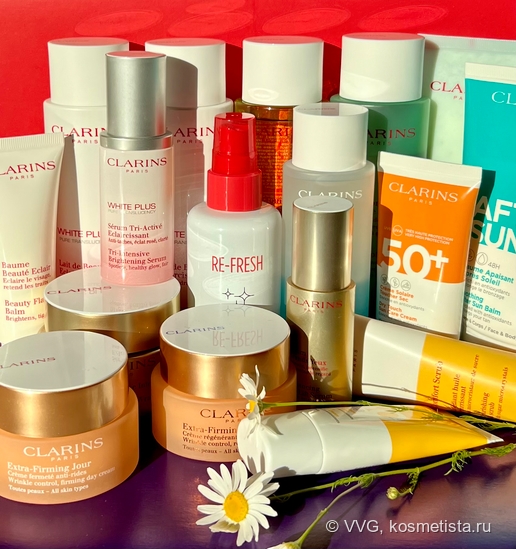 Принципы комплексного ухода на средствах одной марки на примере Clarins