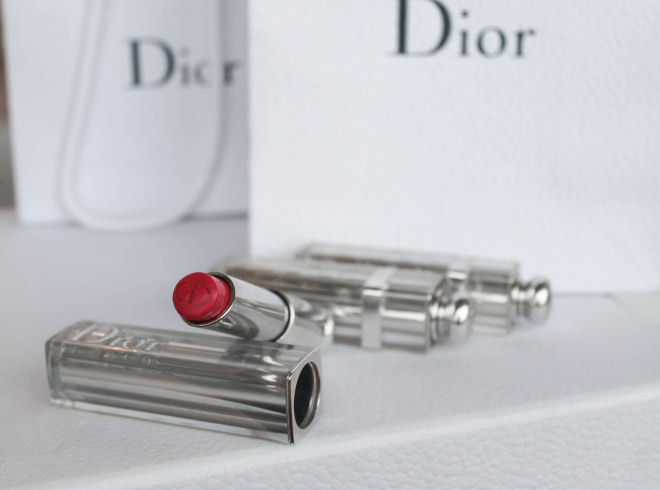 Вкусная Dior Addict Lipstick в цвете 578 Diorkiss
