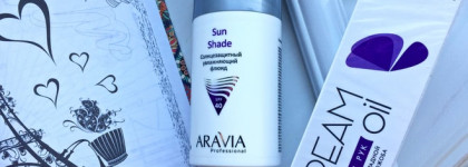 Новинки от Aravia Флюид увлажняющий солнцезащитный Spf-40 Sun Shade и Крем для рук