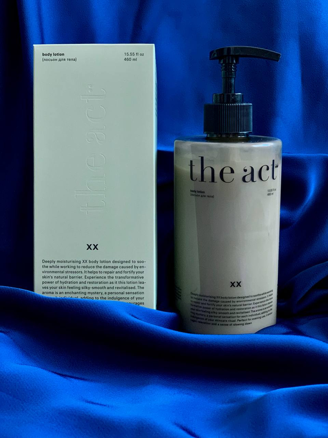 The Act XX body lotion