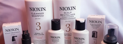 Как восстановить волосы после выпадения. Nioxin Products Thinning Hair System kit 4 & 3