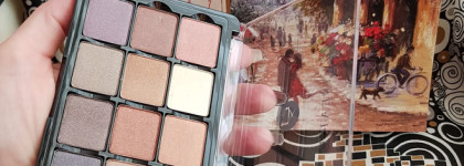 Такой Париж мне не нужен! Viseart 12 Shade Professional Eyeshadow Palette в оттенке VPE06 Paris Nudes