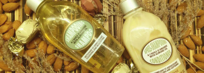 Закат моей преданной любви к миндальной классике от L'Occitane с линейкой для ухода за волосами: шампунь и кондиционер для волос