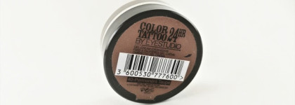 Оформляем брови вместе с Maybelline EyeStudio Color Tattoo в оттенке 40 permanent taupe