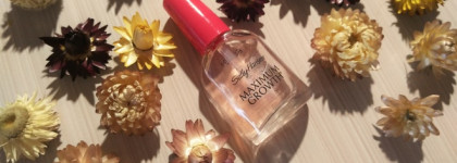 Укрепляющее средство для слоящихся и хрупких ногтей, которое входит в мой личный топ 5. Sally Hansen maximum growth