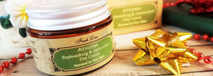 Мой любимый зимний уход - Fresh Line Крем для лица Athena Replenishing and Antioxodant Day Cream Normal to Dry Skin
