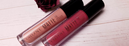 Limoni Матовые жидкие помады-крем Matte Lip Cream в оттенке 01 и 06