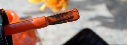 Краски осени с лаком Catrice Iconails Gel Lacquer в оттенке 83 Orange Is The New Black