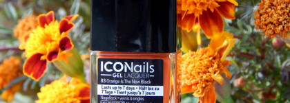 Краски осени с лаком Catrice Iconails Gel Lacquer в оттенке 83 Orange Is The New Black