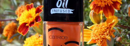 Краски осени с лаком Catrice Iconails Gel Lacquer в оттенке 83 Orange Is The New Black