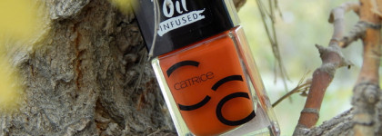 Краски осени с лаком Catrice Iconails Gel Lacquer в оттенке 83 Orange Is The New Black